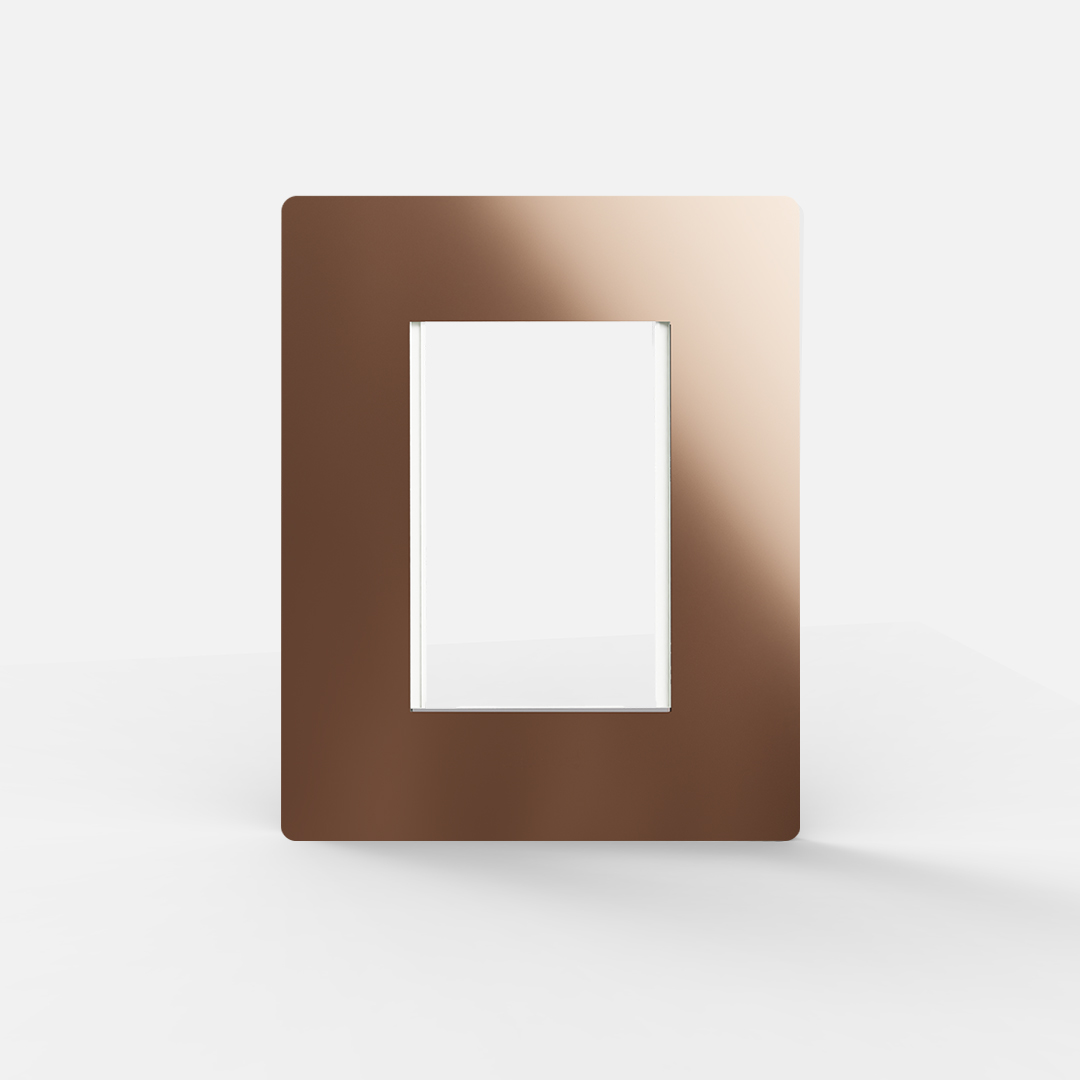 TAPA SERIE ARTE COBRE BRILLANTE