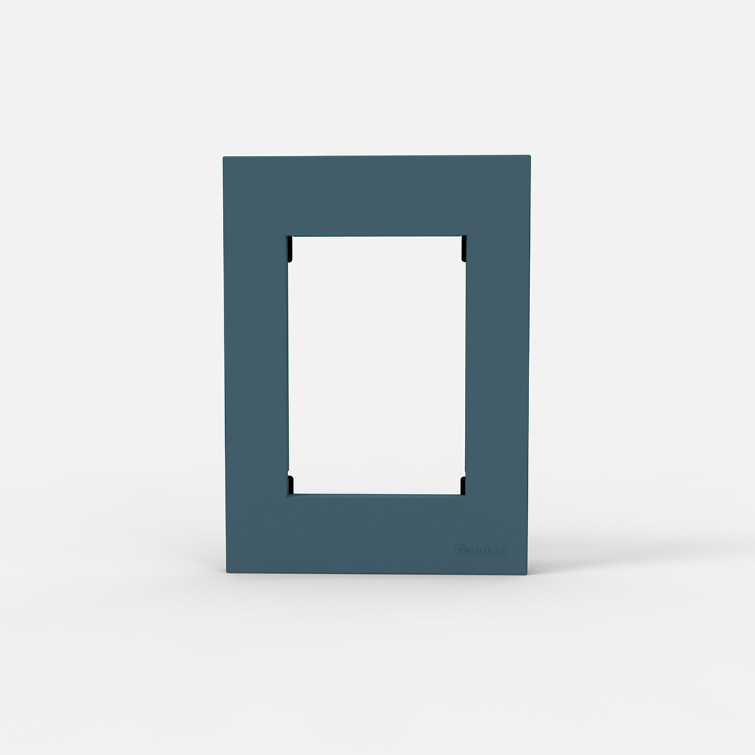 TAPA Y DISTANCIADOR BAUHAUS AZUL