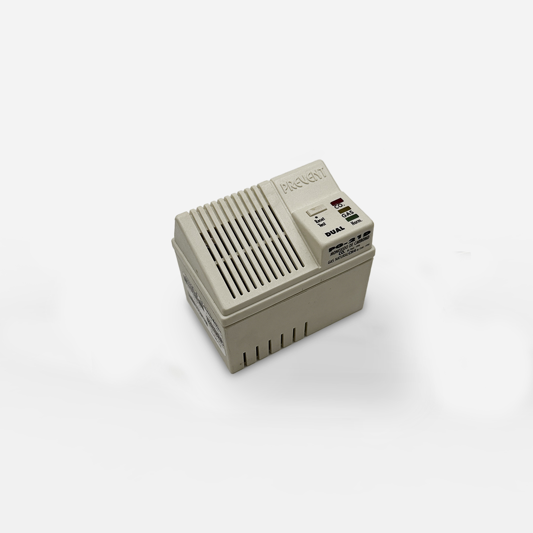 DETECTOR DUAL P/GAS NATURAL + MONOXIDO DE CARBONO