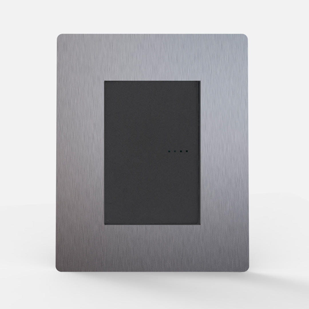 TAPA SERIE ARTE TITANIUM - DIST GRIS