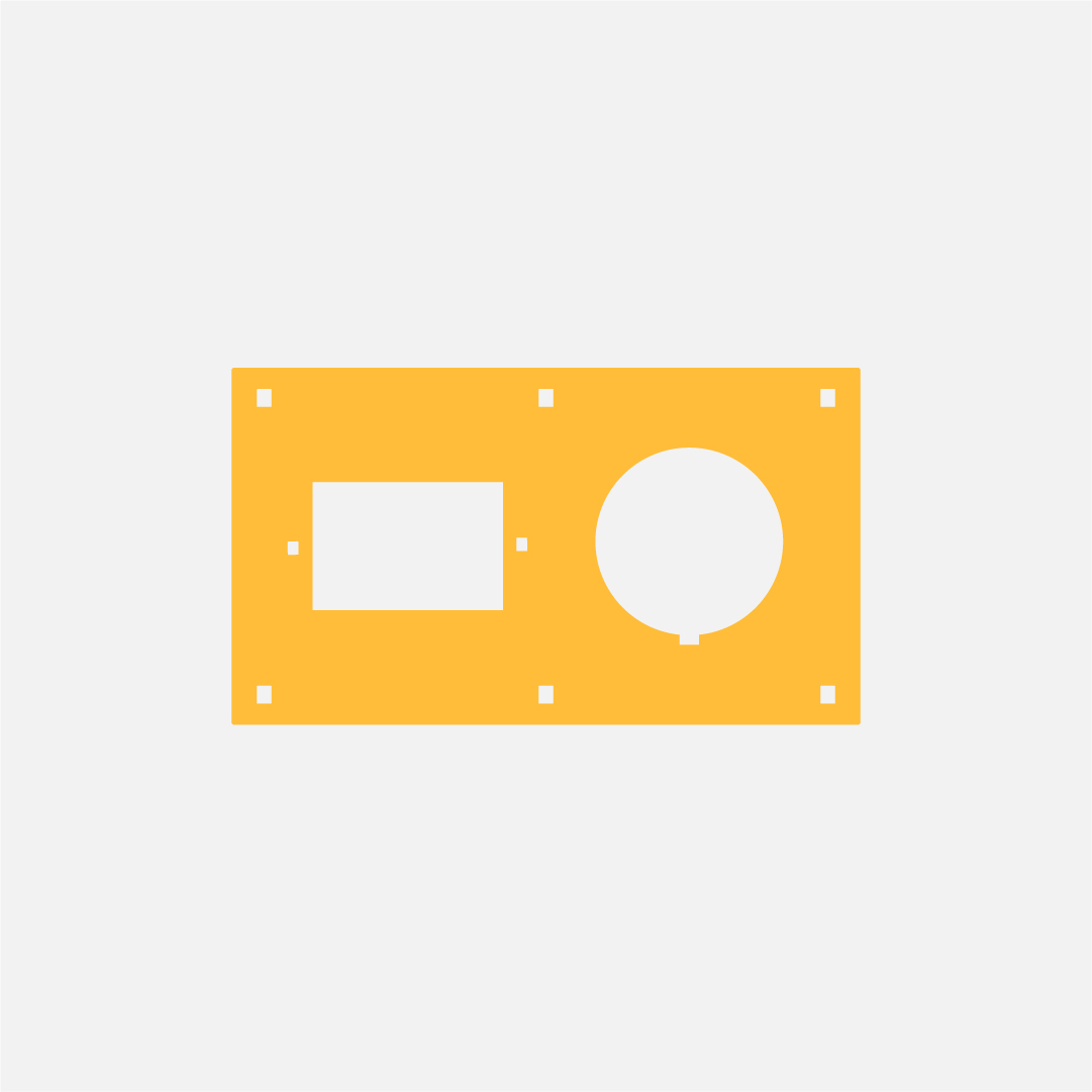 PLACA PORTANTE PARA CBOX.